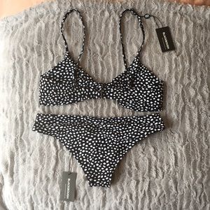 NWT! Black Flint Bikini by Blackbough Swim